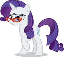Rarity Looking At You By BRAVOMEYERS7424 V3 alt.