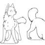Free Wolf Linearts