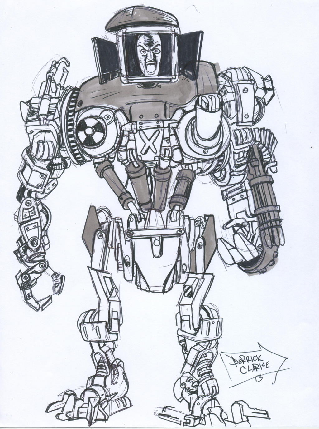 Robocain Design RoboCop 2 aka RoboCain by DerrickClarke on DeviantArt