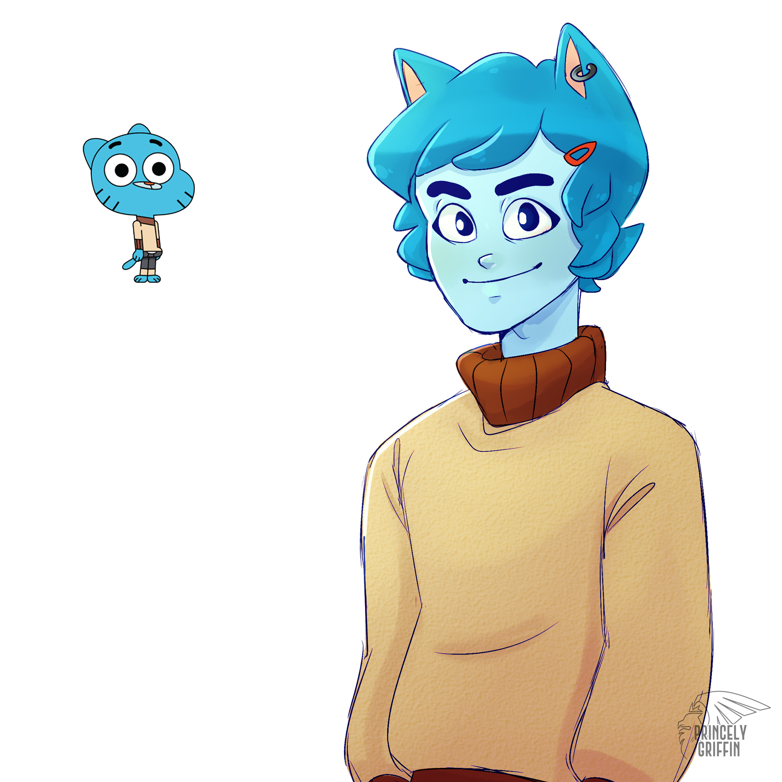 Gumball Man Face by J0J0999Ozman on DeviantArt