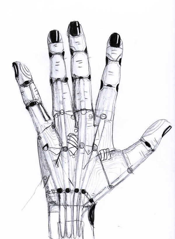 Pretty Android Hand Android hand by GlitterGuns on DeviantArt
