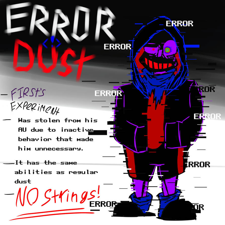 Error Dust MY DUSTERROR or errordust by ERRRRR5 on DeviantArt