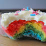 Rainbow Cupcake