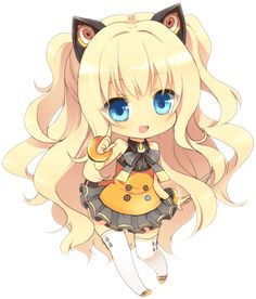 Cute Halloween Girl!  Halloween girl, Cute halloween, Cute chibi