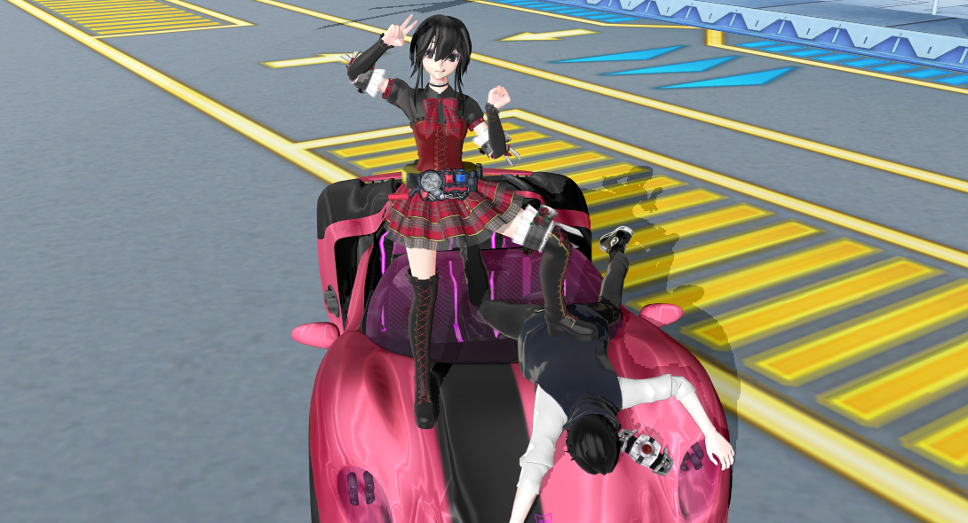 MMD Let Ride with Sarah by ZipGrim on DeviantArt