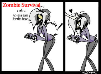 ZOMBIE SURVIVAL RULE 1