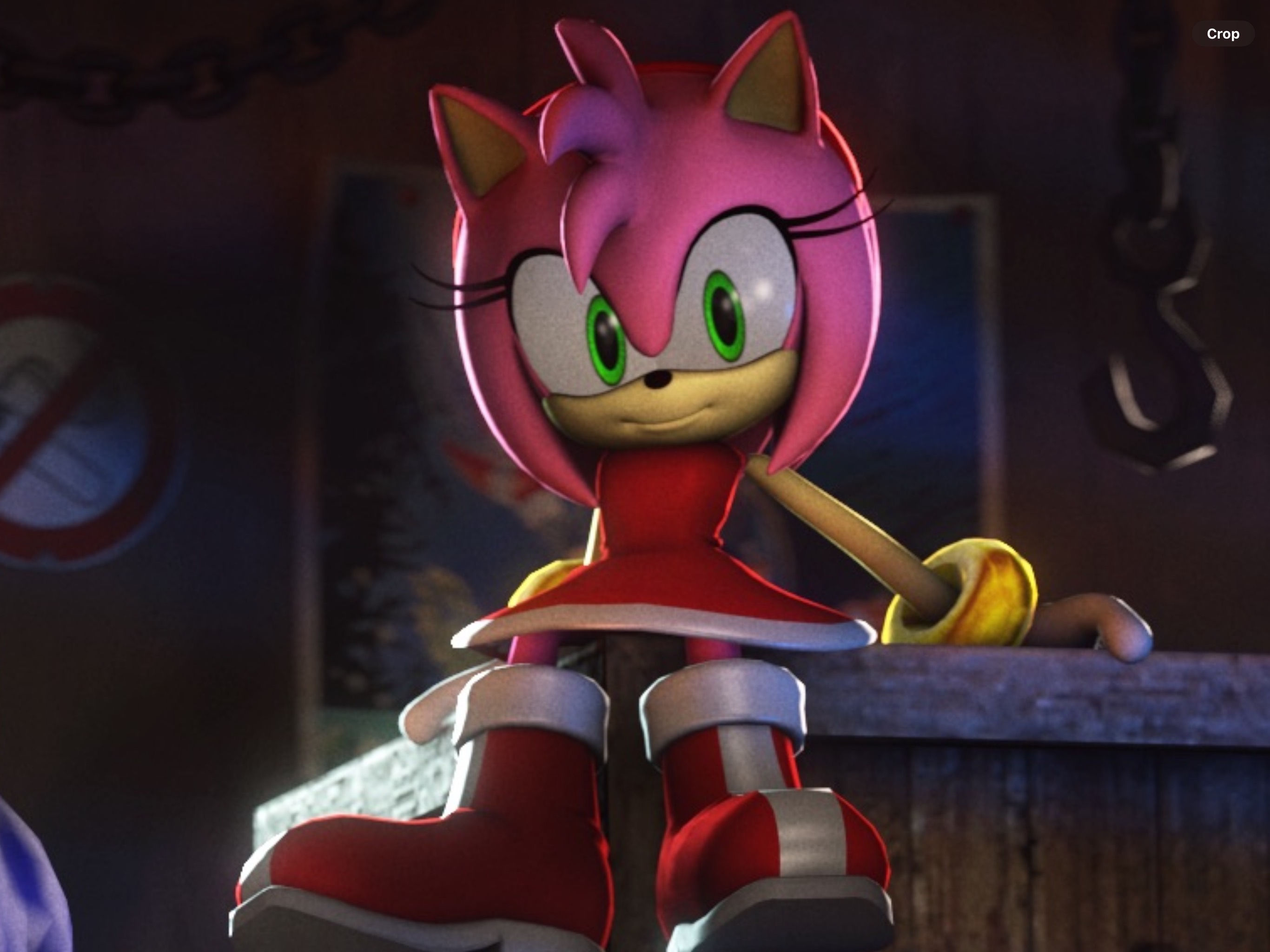 Amy Smiling Amy Rose Is Smiling by aerynpullum on DeviantArt