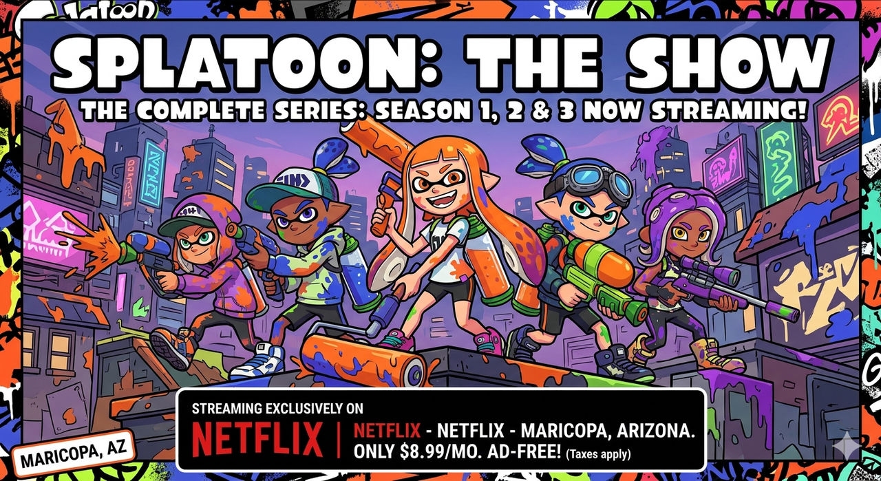 Splatoon Netflix Splatoon On Netflix by aerynpullum on DeviantArt