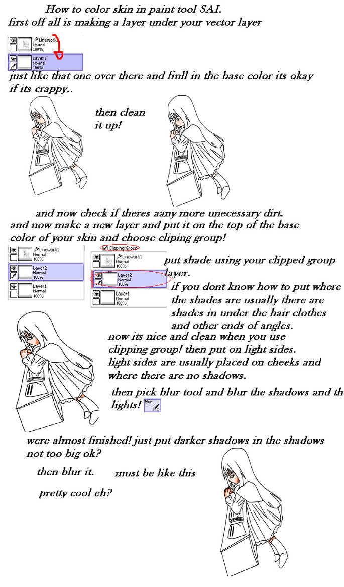 skin tutorials by iloveeiji on DeviantArt