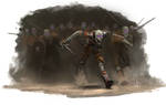 Skeletal Charge by NickDeSpain