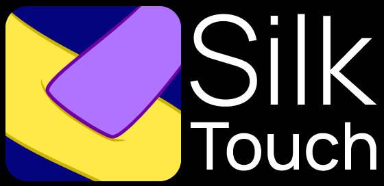 SilkTouch Icon (with white text)