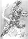 Human Torch - Fantastic 4 (Daily Sketch Challenge) by jameslink