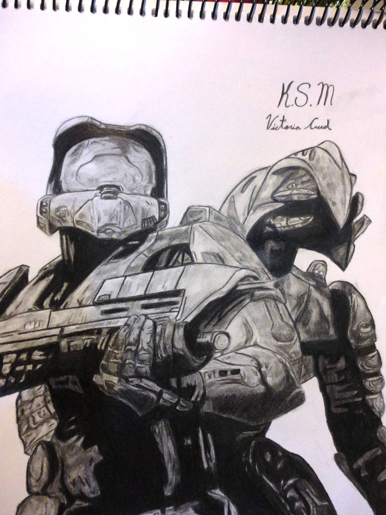 Master Chief and Arbiter from Halo 3 by Victoria-Creed on DeviantArt