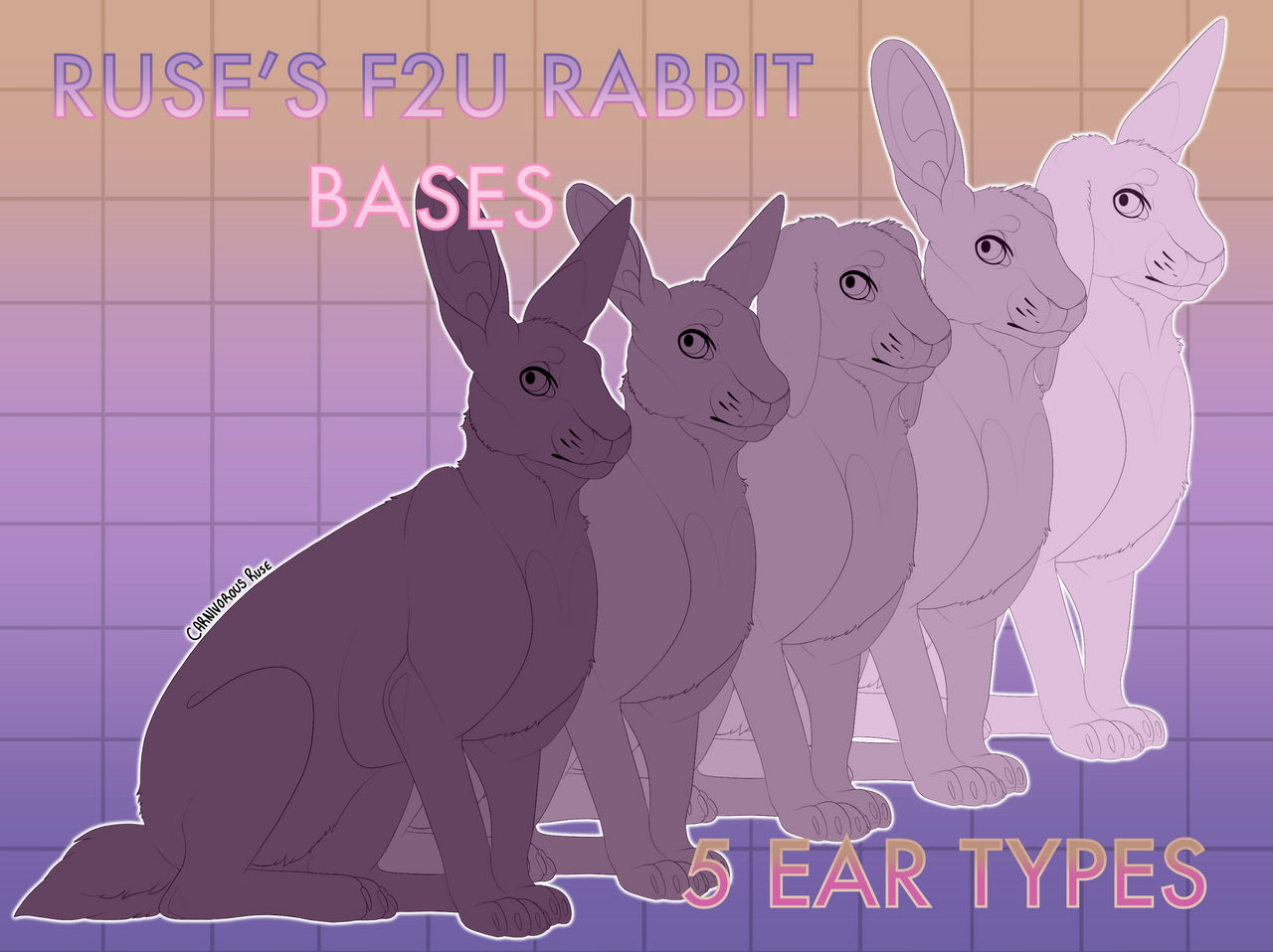 RUSE'S F2U RABBIT BASES by CarnivorousRuse on DeviantArt