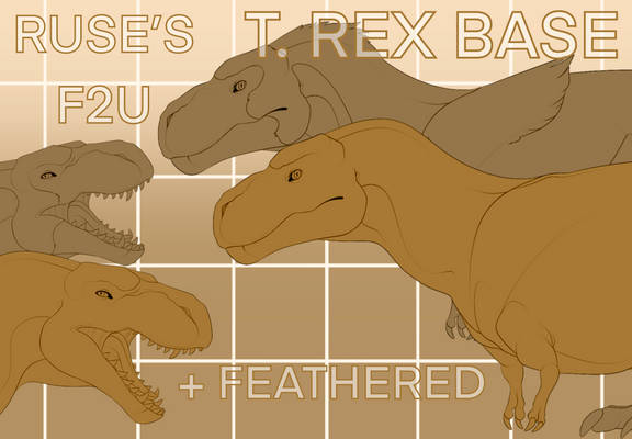 F2U T. Rex Base (+Feathered)