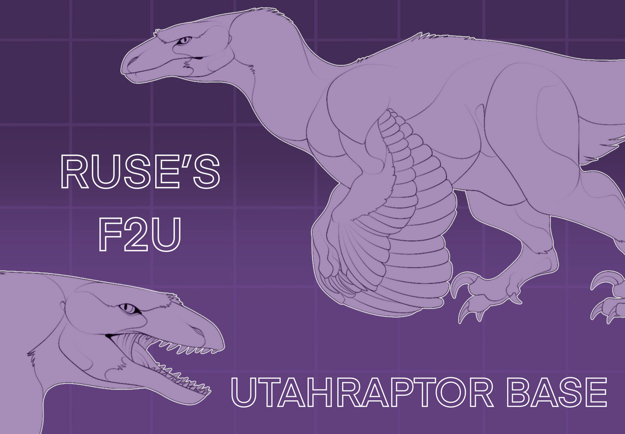 Utah Raptor Body Base RUSE'S F2U UTAHRAPTOR BASE by CarnivorousRuse on DeviantArt