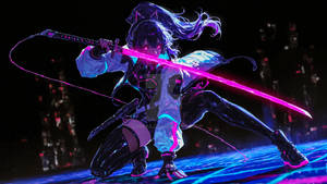 Neon Hexblade Valkyrie