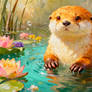Ponds Gentle Otter