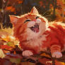 Chibi Red Biscuit Kitten