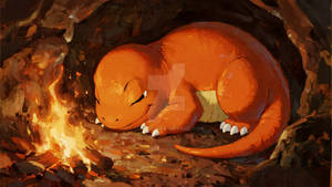 Charmander Cave Sleep Pokemon