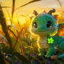 Joyful Jasper Baby Dragon