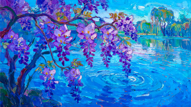 Wisteria Reflections
