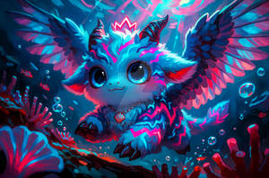 Zigzag Monster of the Electric Coral Reef