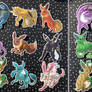 Eeveelution Stickers