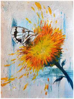 Butterfly and Flower