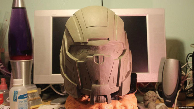 N7  Helmet sculpt Finished!