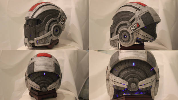 N7 Helmet replica with lights