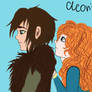 Merida and Hiccup