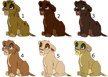 Lion Adoptables April 2 -Open-