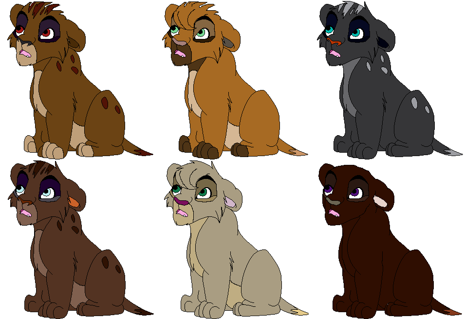 Lion Adoptables April 3 - Open - 2 left