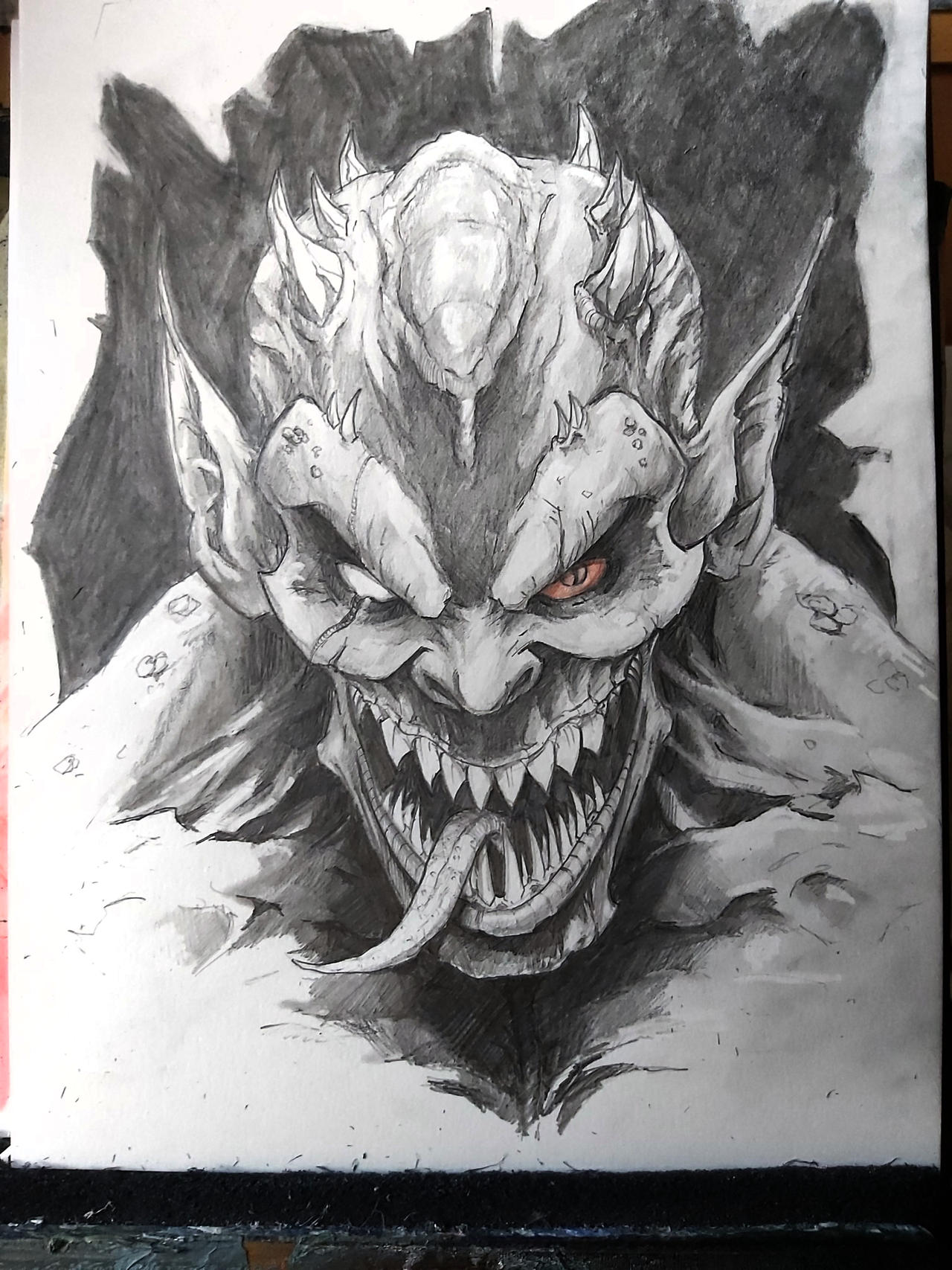 Monster sketch by am1980 on DeviantArt