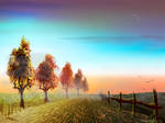 autumn in lombardy by sharkcloud