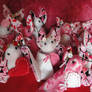 Valentine's Day Bat Plushies