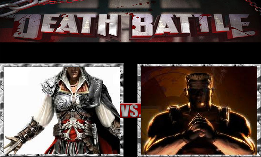 DW Poster Ep. 3 Ezio vs Duke Nukem