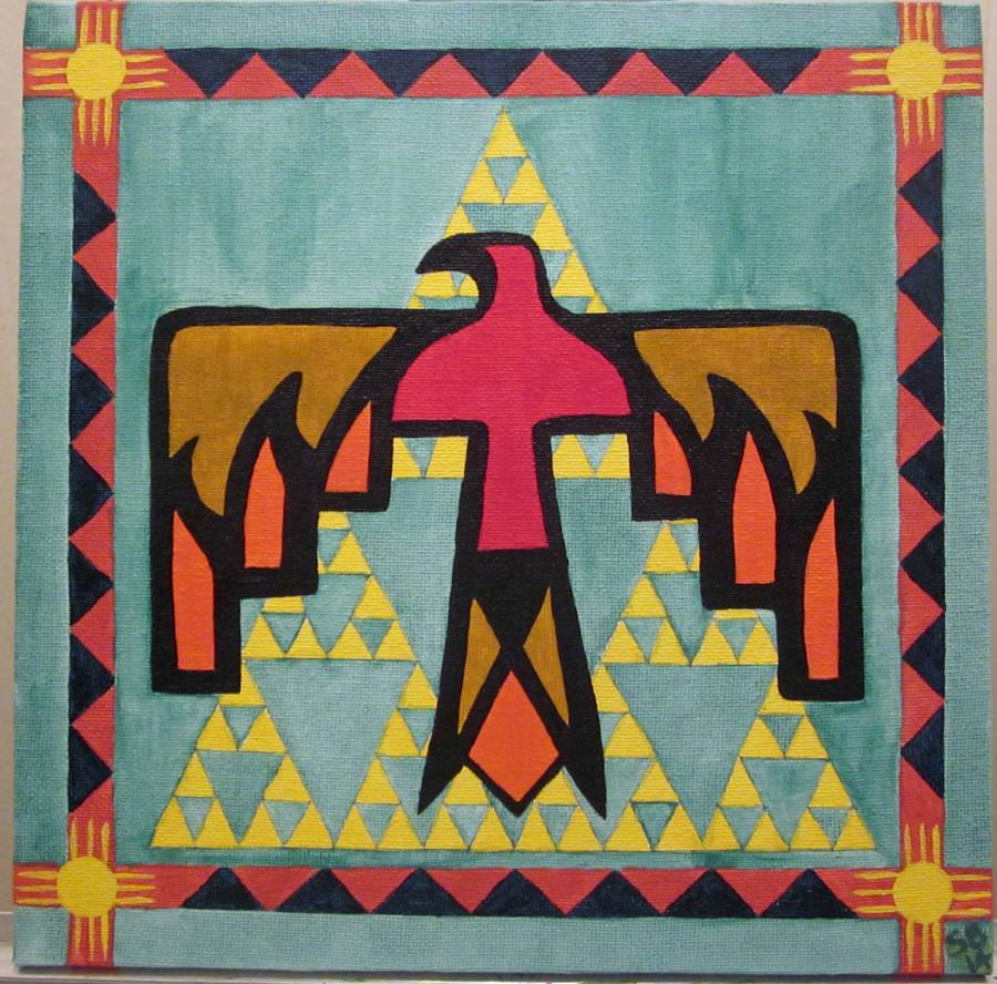 native american thunderbird by mayonessa on DeviantArt