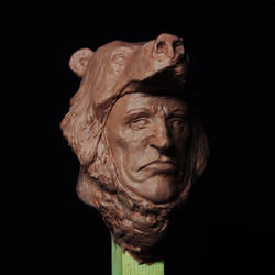 Papa bear ver.2.0 1/6 sclae bust Finished