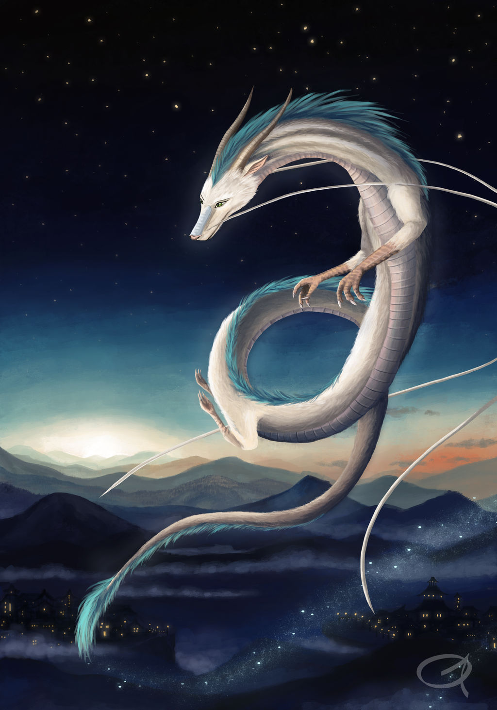 Haku fanart by Grees19 on DeviantArt