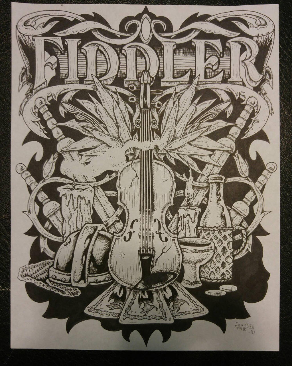 Fiddler by enaglio on DeviantArt
