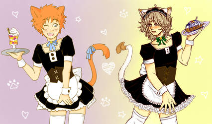 Lamento: Maid Cafe (collab) by xxhopefortheworldxx