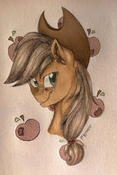 Applejack doodle