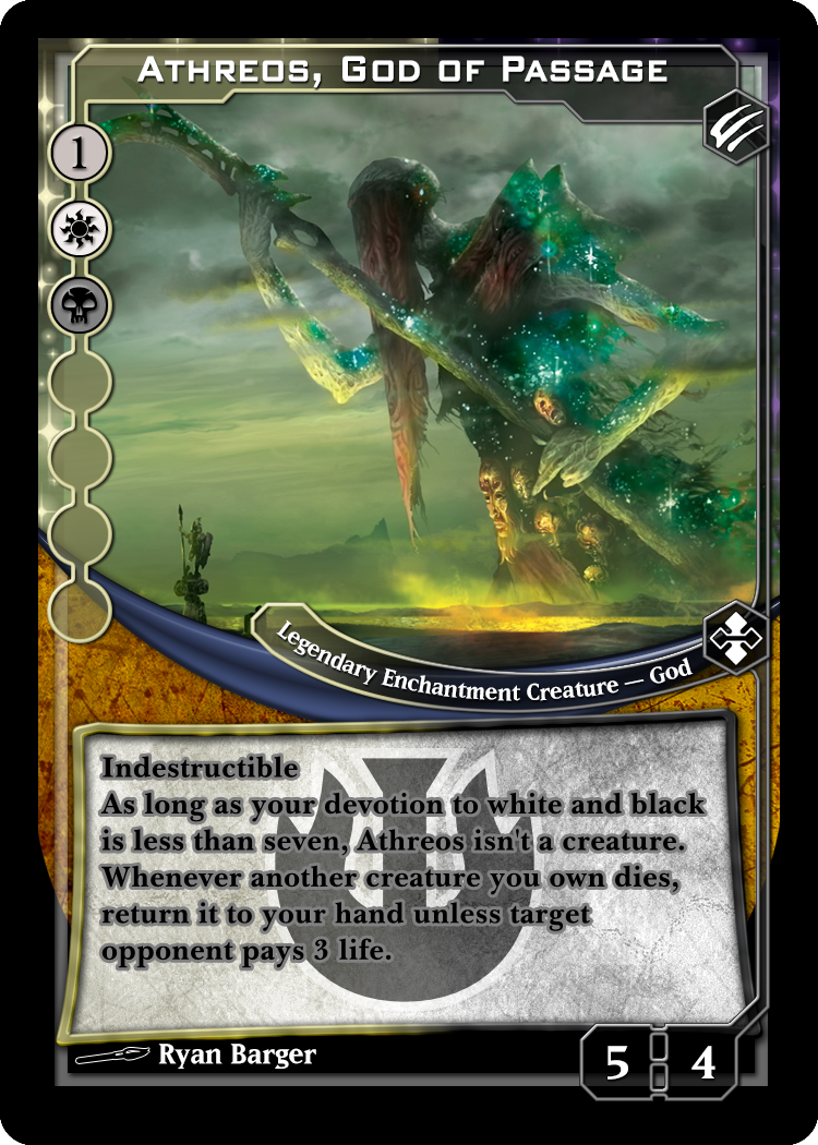 .Athreos, God of Passage. by BLACKARUCADO on DeviantArt