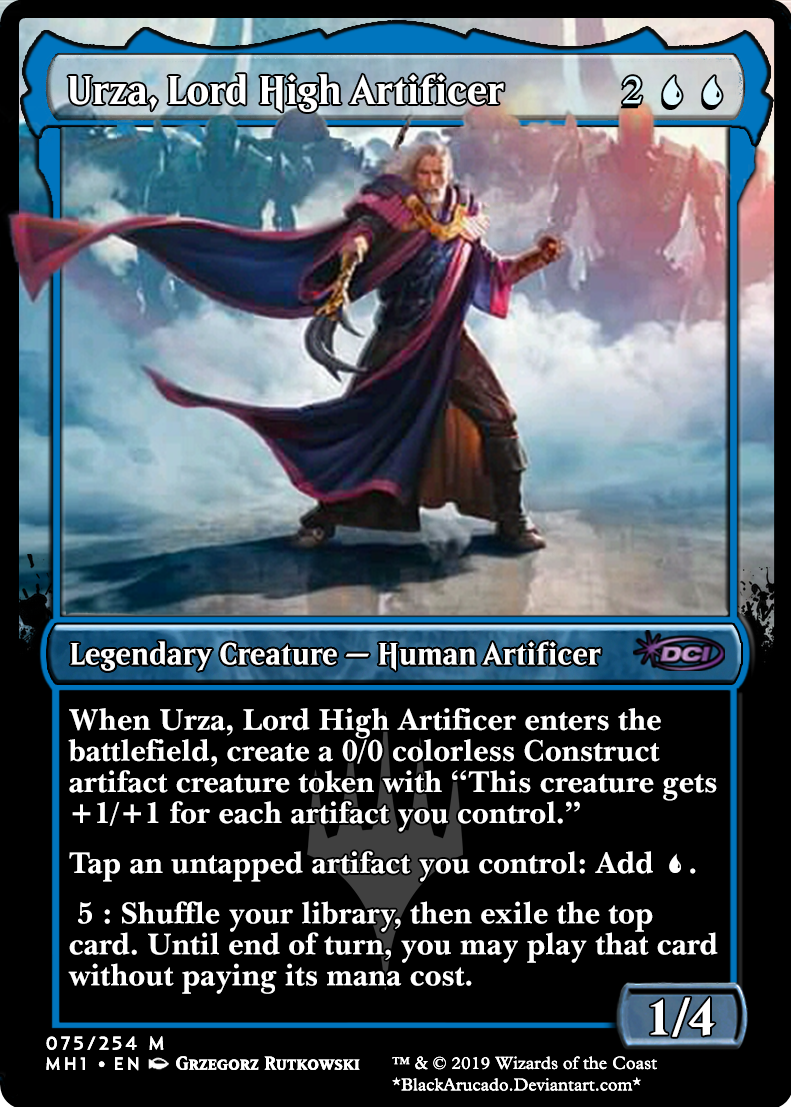 Urza, Lord High Artificer by BLACKARUCADO on DeviantArt