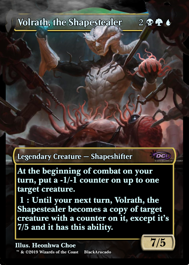 Magic: the Gathering - Volrath, The Shapestealer - Volrath, il Rubaforma - Commander (2019 Edition) - Foil Magic: the Gathering - Volrath, The Shapestealer - Volrath, il Rubaforma - Commander (2019 Edition) - Foil