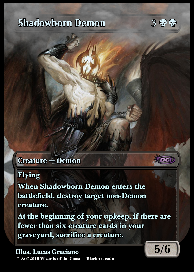 Shadowborn Demon by BLACKARUCADO on DeviantArt