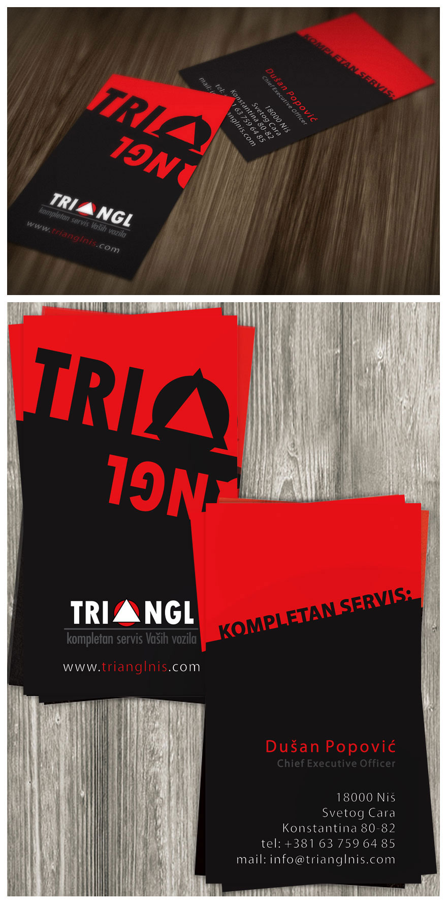 Studio Shindiri - Triangl Business Card