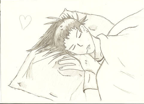 shikamaru sleeping... lazy